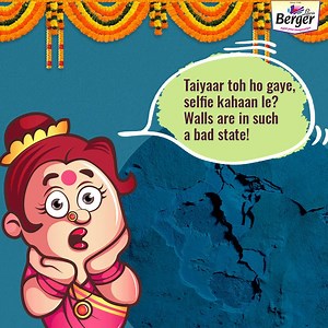 33K views · 1.5K reactions | Get walls that form the perfect backdrop for pictures with a faster, cleaner and dust-free painting solution at no extra cost with #BergerExpressPainting. Get in touch with our experts today for a free consultation: bit.ly/BergerXPGITFB #BergerPaintsIndia #PaintYourImagination | Berger Paints India Ltd. | Facebook