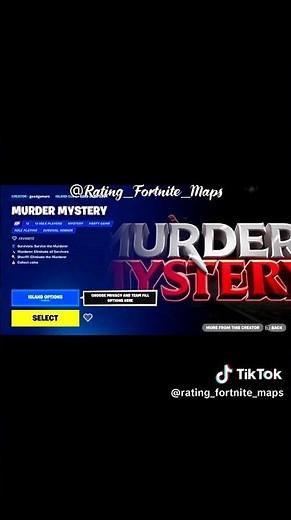 Murder Mystery by GoodGamers. Map code: 5253-8468-3364.#fortnite #fortnitecreative #fortniteclips