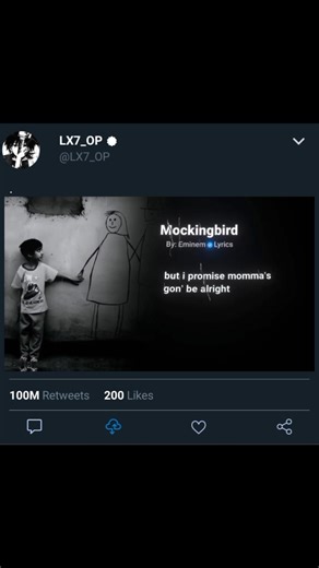 Mockingbird by[ Eminem lyrics] #shorts #music #lyrics #mockingbird #youtubeshorts #viral #edit