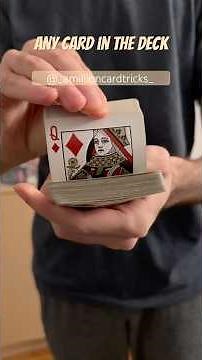 How David Blaine Forces ANY Card! - Tutorial #magic #tricks #tutorial