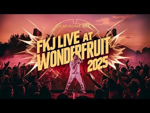 “FKJ Live at Wonderfruit 2025 | Solar Village DJ Set Full Highlights & Crowd Vibes”