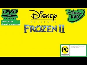 Opening and Closing To "Frozen II" (Disney) DVD Australia (2020)