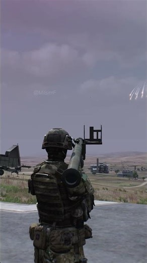 Stinger Missile Sniper vs Iranian Su-35 - Military Simulation ArmA 3