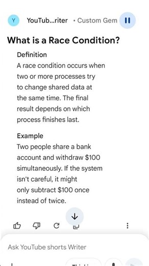 What is a Race Condition?