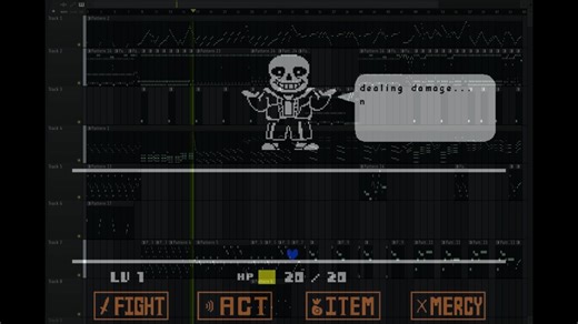 【音乐编曲】UNDERTALE - Song That Plays When Somebody Verses Sans