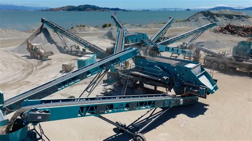 From massive boulders to perfectly sorted stone