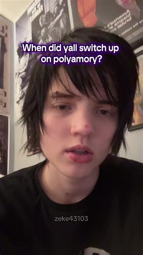 Since when is having clear boundaries and a happy relationship cheating? Also I wanna clarify obviously I’m not talking about people who just want to see other people and not let their partner see other people. I’m talking about people having boundaries and all parties being happy with the relationship/situation. #fyp #polyamory #opinion #hottake #emoboy