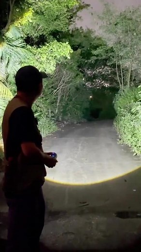 Strongest flashlight.#foryou #fyp #flashlight