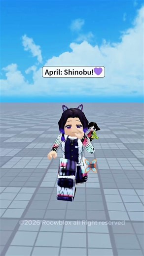 your month, your demon slayer hero #roblox #robloxshorts #robloxedit