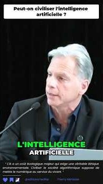 L'IA peut-elle être civilisée ? #IA #écologie