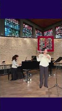 【アルトフルートとピアノ】アルヴォ・ペルト: 鏡の中の鏡 Arvo Pärt: Spiegel im Spiegel Altflöte & Klavier #shorts #アルトフルート