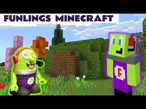 Gamer Funling starts building a Minecraft Funlings World