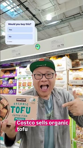 Organic Tofu at Costco!