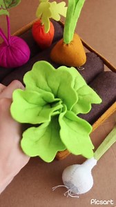 Felt Vegetable Garden Hand Sewing PDF Tutorial With Patterns. DIY Felt Role Playing Toys Tutorial. Felt Kitchen Toys Pattern - Etsy