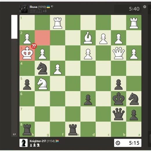 !! Brilliant Queen sacrifice to secure the win