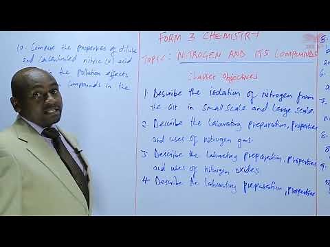 CHEMISTRY FORM 3_NITROGEN L1_Introduction
