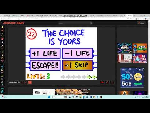 Impossible Quiz Q27 Skip Secrets: No Lives Lost!