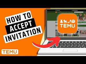 How To Accept Temu Invitation On Computer (PC)- Step By Step
