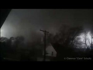 Fairdale EF-4 Tornado Footage with Minecraft Tornado Siren Sound