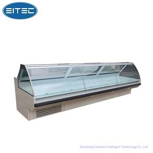 [Hot Item] Supermarket Display Commercial Refrigerator Cold Cooked Food Display Fridge Showcase Freezer