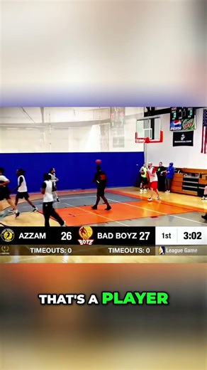 That’s a player” | PTBL Game of the Week | Azzam vs Bad Boyz | S26 #shorts
