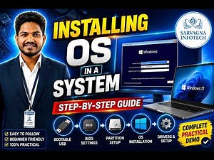How to Install Windows OS in a Computer | Complete Practical Guide