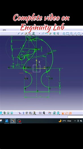 Can You Sketch This? 😳 CATIA V5 Chess Knight Challenge #17 #catiav5 #cadsoftware #enginuitylab