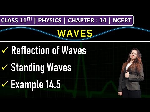 Class 11th Physics | Reflection of Waves | Standing Waves | Example 14.5 | Chapter 14: Waves | NCERT