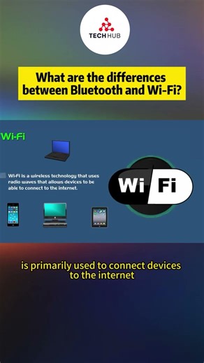 What are the differences between Bluetooth And Wi-Fi?