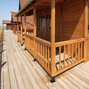 [Hot Item] Wood T Post Frame Timber Beam Metal Fence Post Connectors