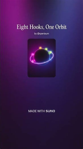 Eight Hooks, One Orbit | Viral Instrumental Pop × Light Dance | Instrumental