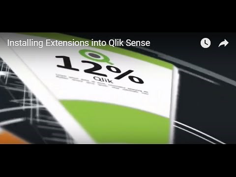 Installing Extensions into Qlik Sense