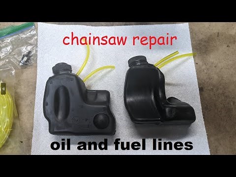 Repair Chainsaw Fuel and Oil Lines