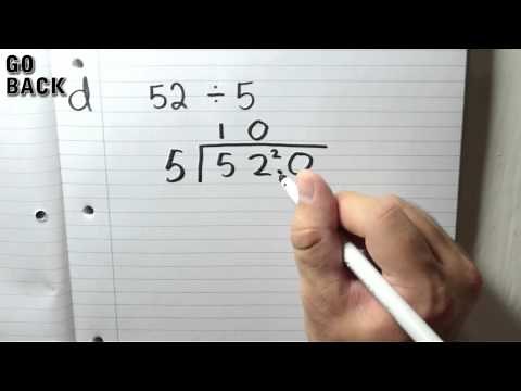 Division Review - Dividing Decimals. Bus Stop Method!