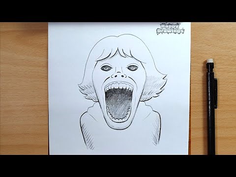 How to Draw 67 Kid (SCP-67) Step by Step | Easy Horror Pencil Sketch for Beginners