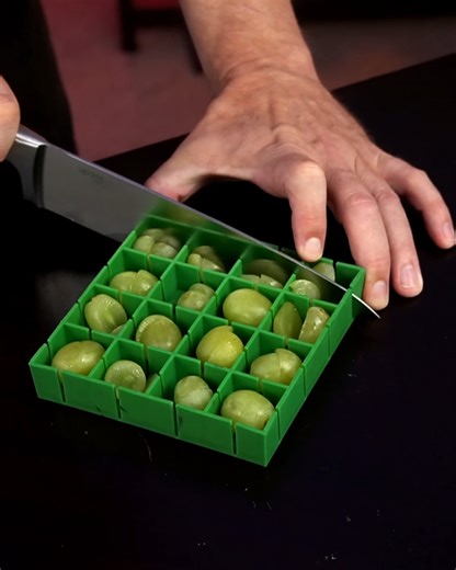 25K views · 303 reactions | Is This a Better Way to Slice Grapes and Cherry Tomatoes? | Freakin' Reviews | Facebook
