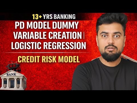 15.PD Model & Dummy Variables Creation | Logistic Regression 📊 | Credit Risk Modeling 📈