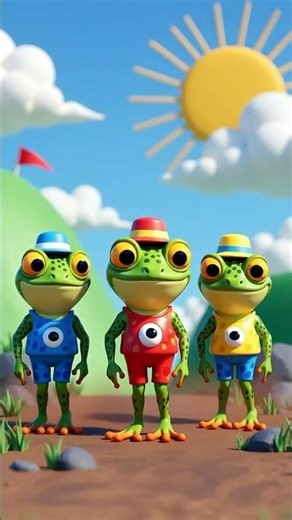 Cartoon Frog Dance Party 🐸 | Funny Frog Show #shorts