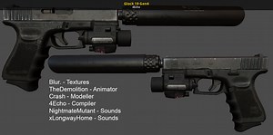 Glock 19 Gen4 Mod for Counter-Strike: Source | CS:S Mods