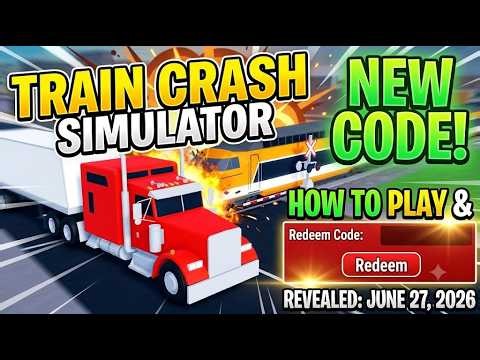 HOW TO PLAY & NEW CODES! Train Crash Simulator Guide | Roblox (June 27, 2026)