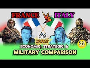 France vs Italy Strategic & Military Power 2026 – Defense, Nukes & Global Force