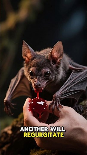 Vampire Bats Share Blood Meals 🦇
