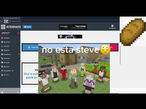 COMO CREAR SERVIDORES DE ATERNOS PASO A PASO