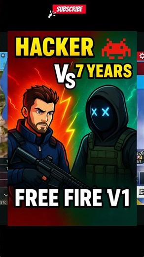 “Hacker 👾⚡ vs 7 Years PRO 🐉 | Free Fire Legendary Fight