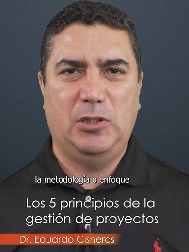 5 principios para la gestion de proyectos. Aquí tienes algunos principios fundamentales para la gestión de proyectos #PM #proyecto #liderdeproyecto #projectmanagers
