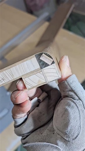 Artistic Wooden Panel Installation | Rounded Edge Finish