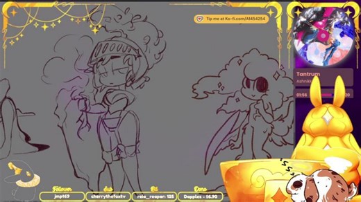 hot women.... monsters.... (doodling stream) !kofi !lurk !throne