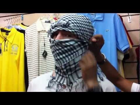 Anleitung: Biduin Arafat Tuch binden