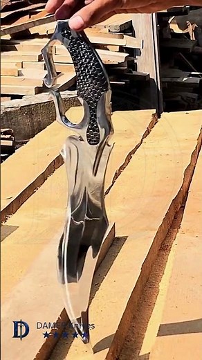 ⚔️ Handcrafted Fantasy Knife – The Blade of Shadows Custom Design by DAMER Knives