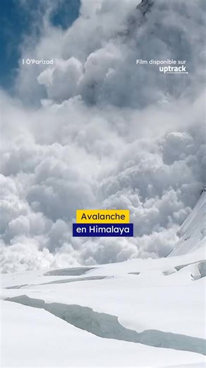 Uptrack | Une avalanche en Himalaya 😨 🍿 Découvrez les aventures de ces skieurs à 8000m d’altitude, dans le documentaire O’PARIZAD disponible sur... | Instagram